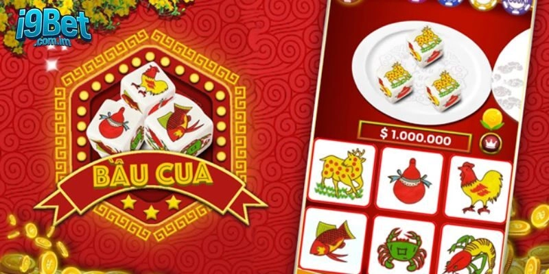  Người chơi đặt cược vào các hình ảnh trên xúc xắc.